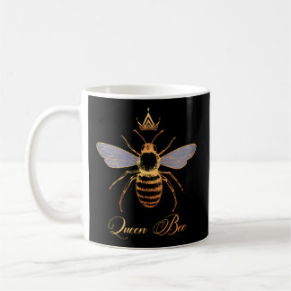Taza De Café Reina Corona Abeja Abeja Abeja Adulto