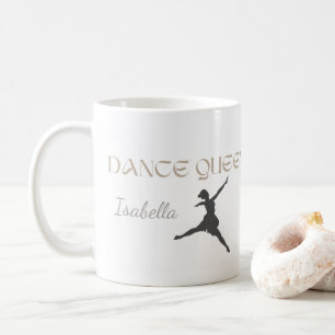 Taza De Café Reina de Baile Personalizada, Regalo para Ella, Ba