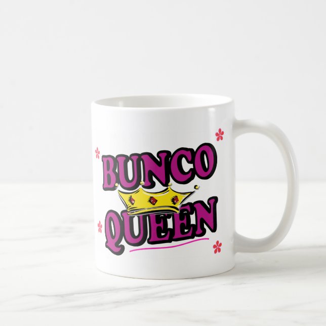 Taza De Café Reina de Bunco (Derecha)