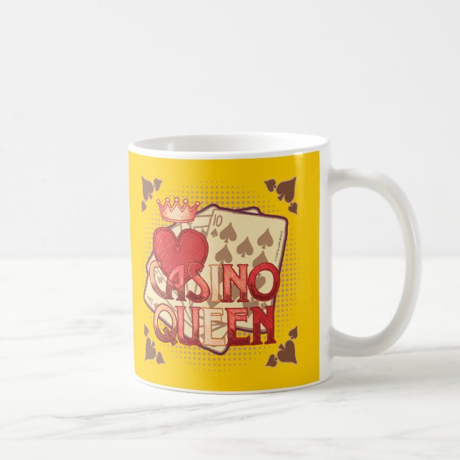 Taza De Café Reina de Casino en caliente (Derecha)