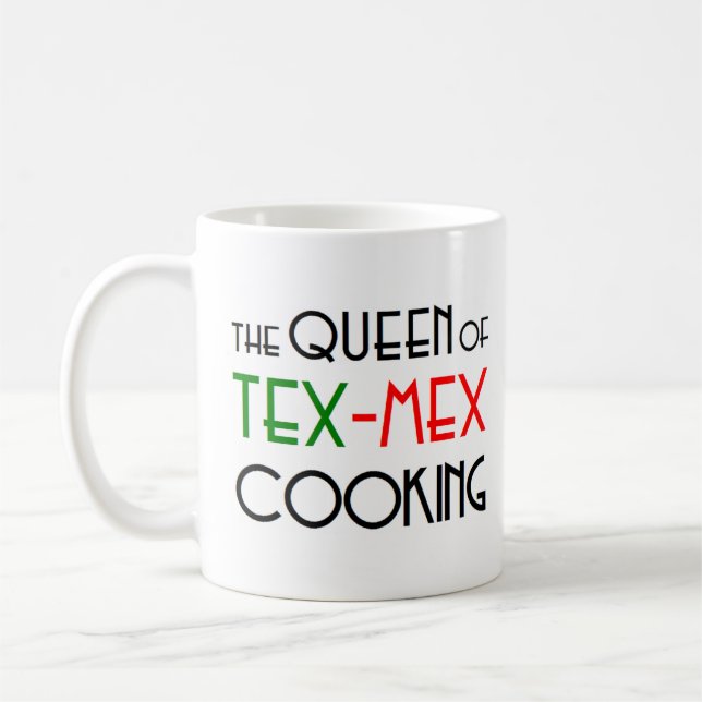 Taza De Café reina de cocina tex-mex (Izquierda)