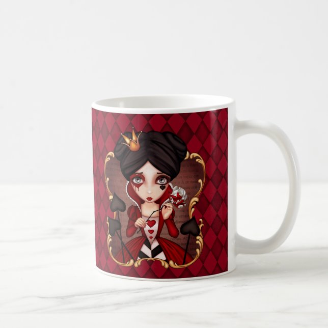 Taza De Café Reina de corazones (Derecha)