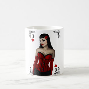 Taza De Café Reina de corazones
