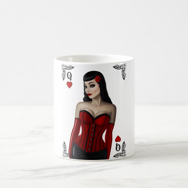 Taza De Café Reina de corazones (Centro)