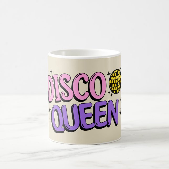 Taza De Café Reina de disco (Centro)