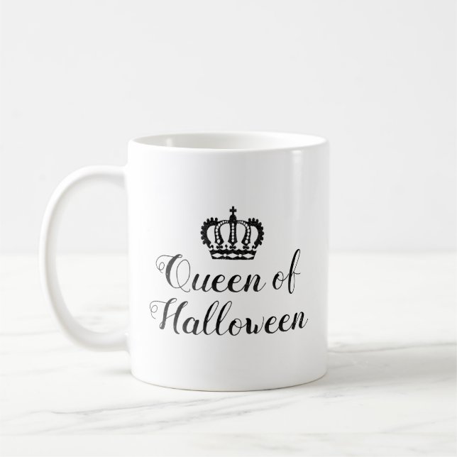 Taza De Café Reina de Halloween (Izquierda)
