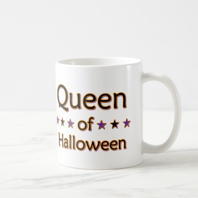 Taza De Café Reina de Halloween (Derecha)