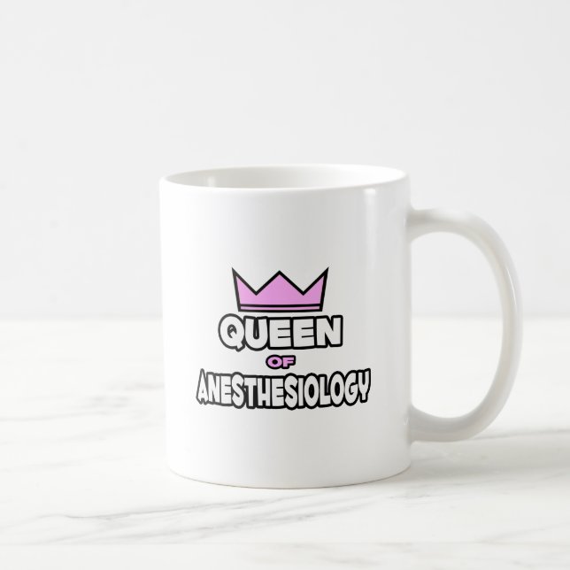 Taza De Café Reina de la anestesiología (Derecha)