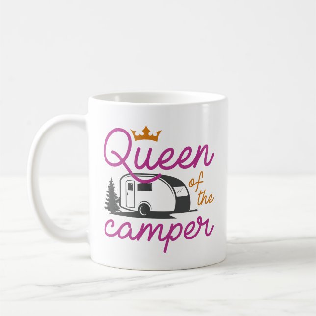 Taza De Café Reina De La Autocaravana (Izquierda)