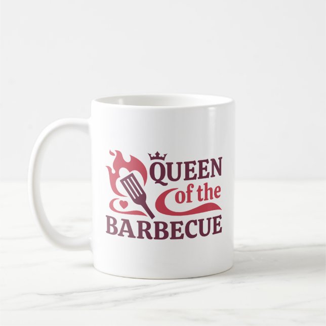 Taza De Café Reina De La Barbacoa (Izquierda)