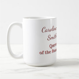 Taza De Café Reina de la carretera Cumpleaños camionera