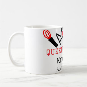 Taza De Café Reina de la cocina chef cocinar añadir nombre a la