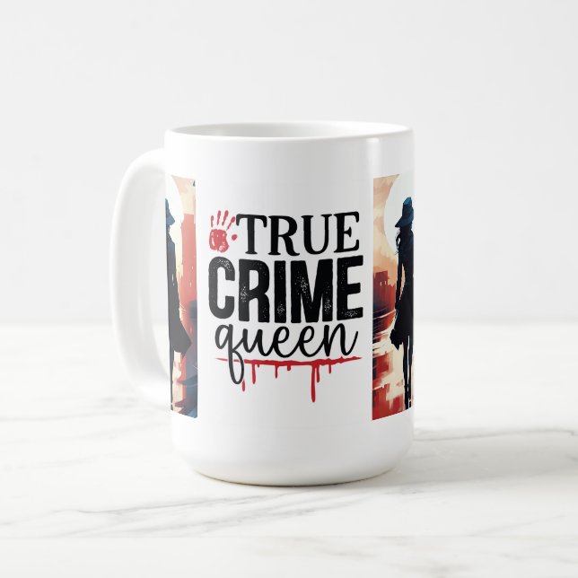 Taza De Café Reina de la delincuencia (Anverso izquierdo)