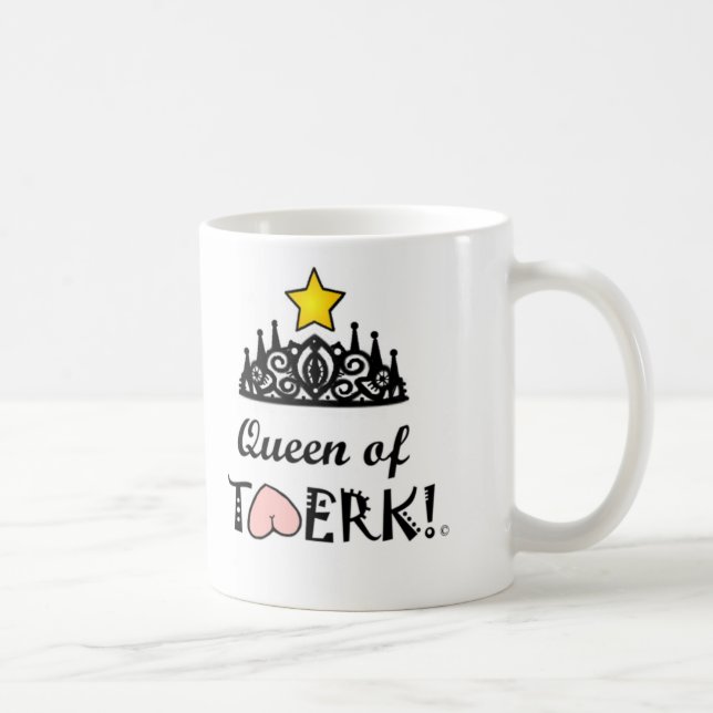 Taza De Café Reina de la estrella de Twerk (Derecha)