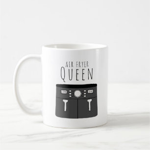 Taza De Café Reina de la Freidora de Aire