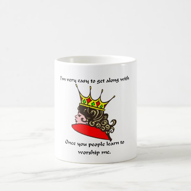 Taza De Café Reina de la oficina (Centro)