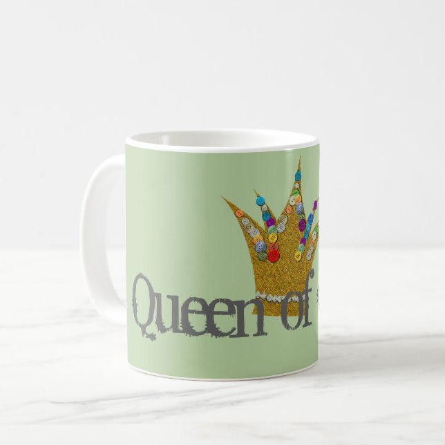 Taza De Café Reina de las artesanías (Anverso izquierdo)
