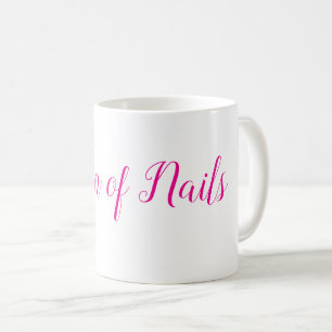 Taza De Café Reina de las uñas - ideal para cualquier esteticis