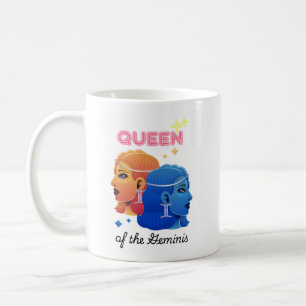 Taza De Café Reina de los Geminis