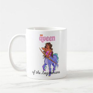 Taza De Café Reina de los sagittarianos