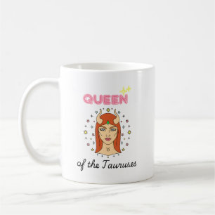 Taza De Café Reina de los Taurus