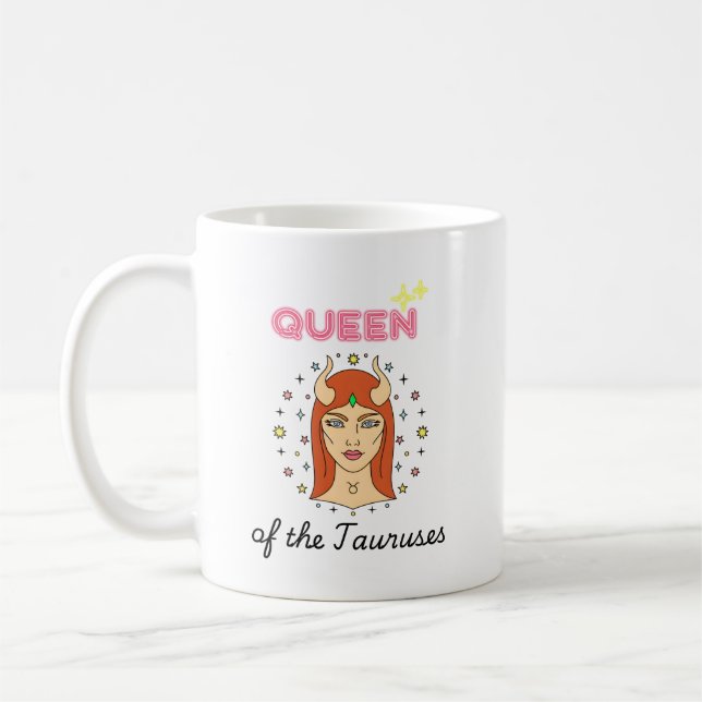 Taza De Café Reina de los Taurus (Izquierda)