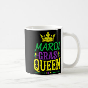 Taza De Café Reina de Mujeres Carnaval de Mardi Gras Carnaval B