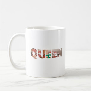 Taza De Café Reina de Navidad
