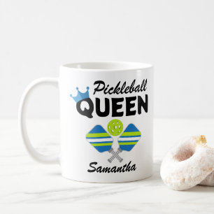 Taza de Café Reina de Pickleball