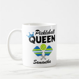 Taza de Café Reina de Pickleball