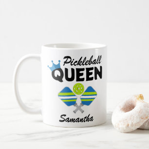 Taza de café Reina de Pickleball