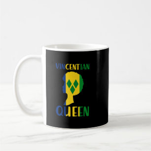 Taza De Café Reina de San Vicente San Vicente Granadinas Bander