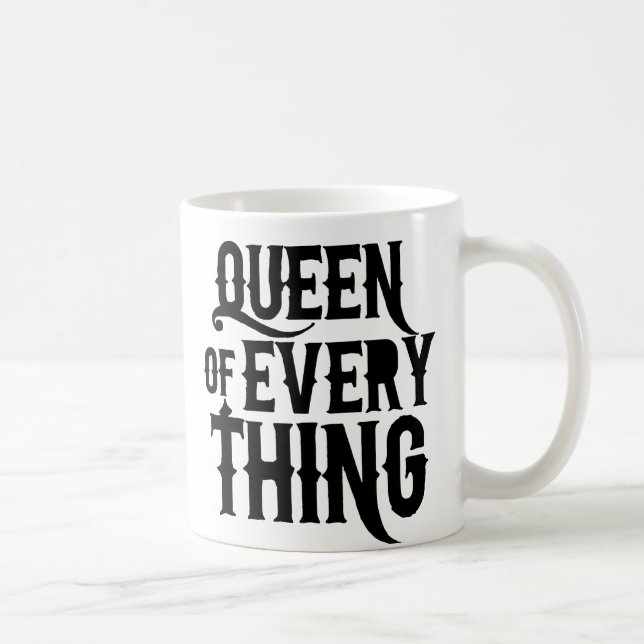 Taza De Café Reina de todo (Derecha)