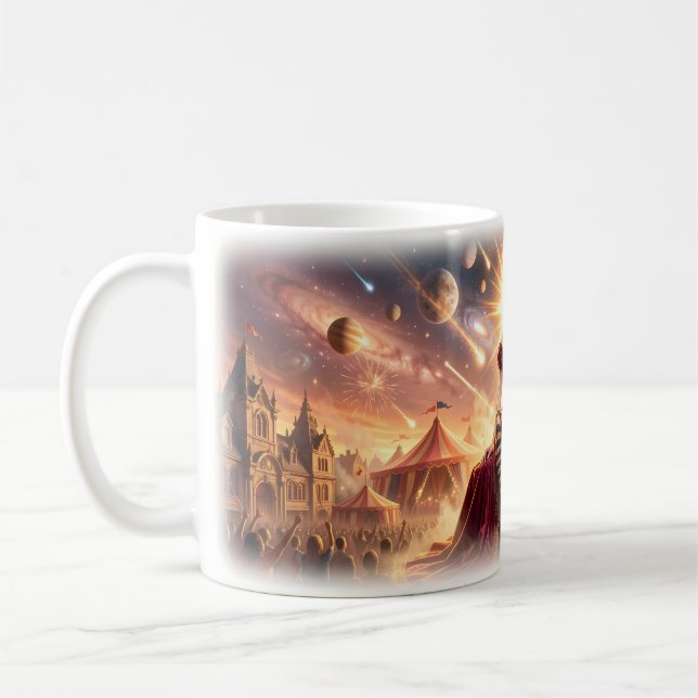 Taza De Café Reina del Carnaval Celestial de Sueños Estelares T (Izquierda)