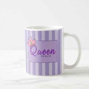 Taza De Café Reina del desordenado mug