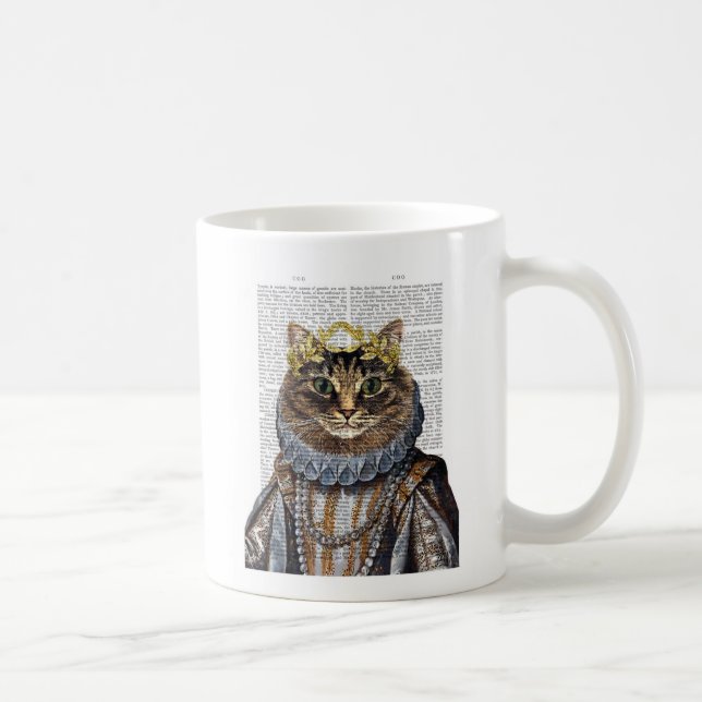 Taza De Café Reina del gato (Derecha)
