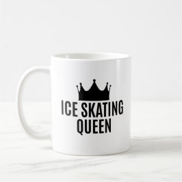 Taza De Café Reina del patinaje sobre hielo - Patinaje sobre hi