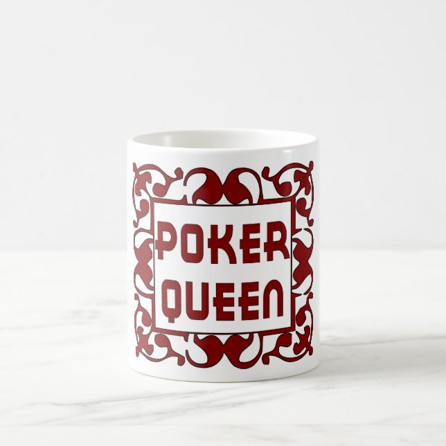 Taza De Café Reina del póker (Centro)