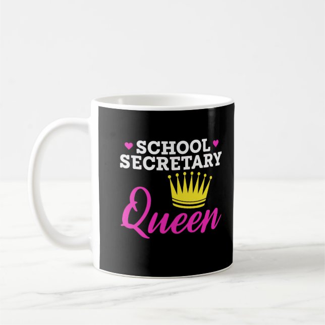Taza De Café Reina del Secretario de Escuela (Izquierda)