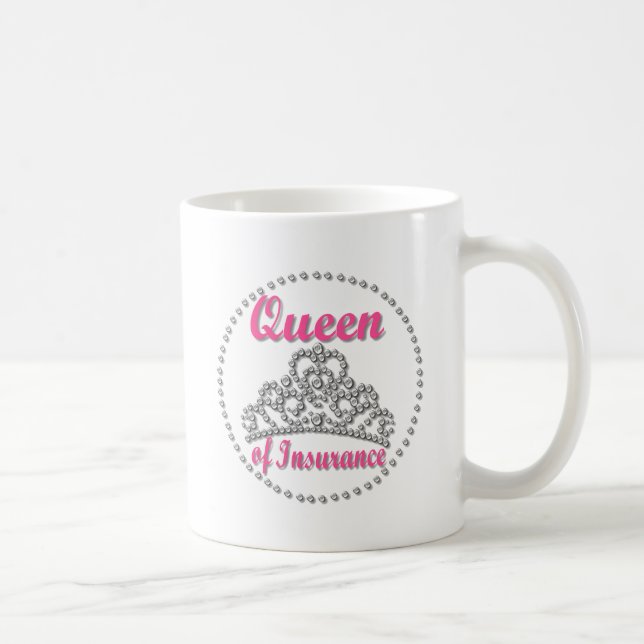 Taza De Café Reina del seguro (Derecha)