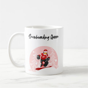Taza De Café Reina del Snowboard