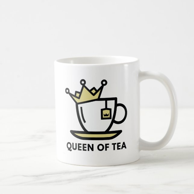 Taza De Café Reina Del Té (Derecha)