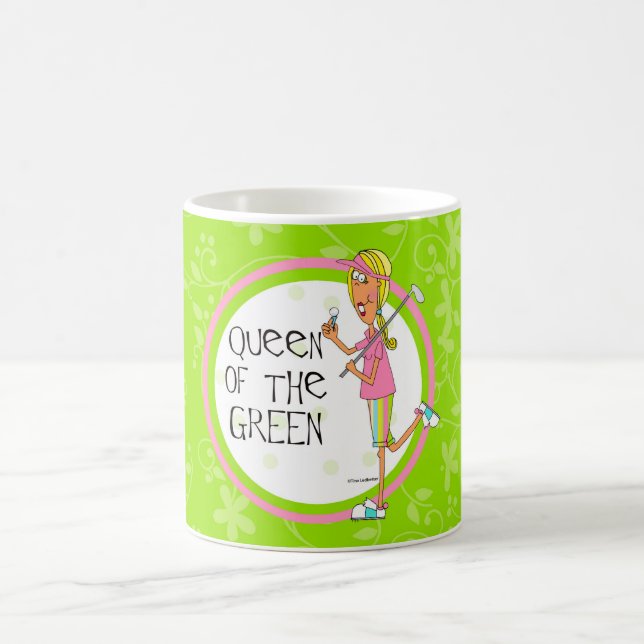 Taza De Café Reina del verde (Centro)