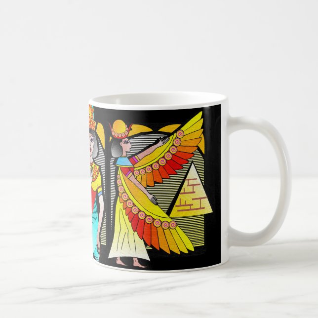 TAZA DE CAFÉ "REINA EGIPCIA (Derecha)