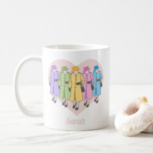 Taza De Café Reina Elisabeth II Reino Unido Reina del Corazón