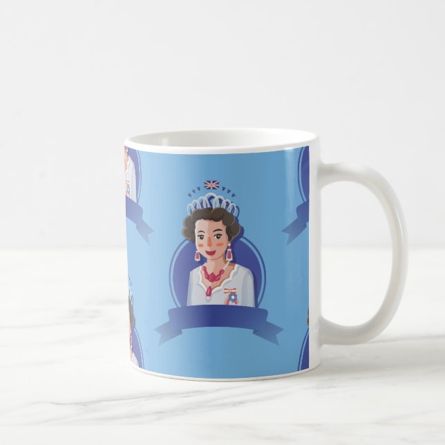 Taza De Café reina elizabeth 2 (Derecha)