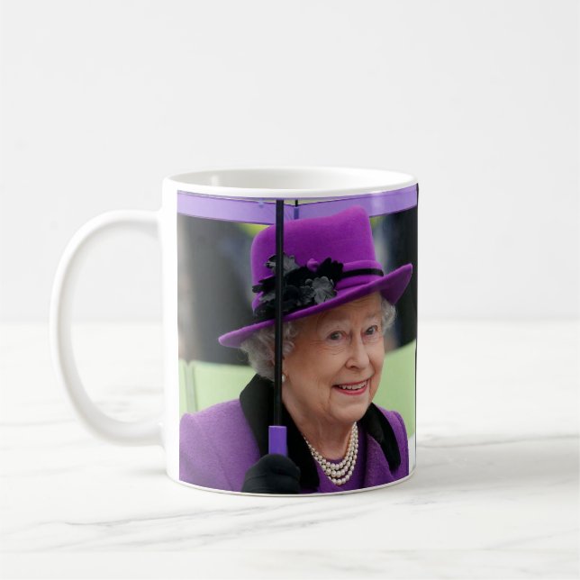 Taza De Café Reina Elizabeth de Inglaterra (Izquierda)