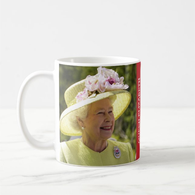 Taza De Café Reina Elizabeth de Inglaterra (Izquierda)