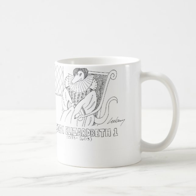 Taza De Café Reina Elizardbeth 1 (Derecha)