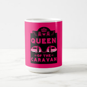 Taza De Café Reina gay de la caravana